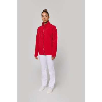 UNISEX detachable sleeves softshell jacket